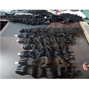 Tóc nối Ấn Độ tự nhiên, tóc nối Virgin Raw Unprocessed Remy Weft thẳng, sóng body, chất lượng 12A, tất cả các màu, thương hiệu <span class=keywords><strong>Arrow</strong></span> Exim. - Product Image 2