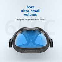 Nuevas máscaras de buceo de Marco grande de alta definición de fábrica, gafas de esnórquel, antiniebla, logotipo de bajo volumen, características de buceo impermeables