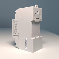 Reallin-Medidor de energía MID de carga directa, medidor de electricidad de carril DIN bidireccional, clase B, 1P2W, 100A