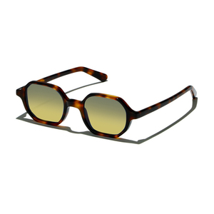Gafas de Sol Finewell Vintage Hexagonales con Montura Completa Dorada y Blanca, Polarizadas, de Acetato, con Logotipo Personalizado, Protección UV, Antideslumbrantes, para Adultos Unisex - Product Image 4