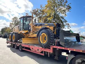 Nouvelle niveleuse à moteur 190 CV GR1905T, fiable, <span class=keywords><strong>prix</strong></span> usine, machine de construction routière avec pièces de rechange à vendre - Product Image 1
