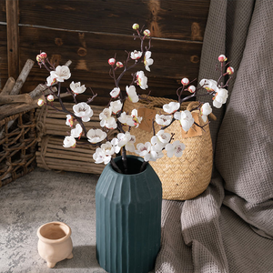 Nhà Máy Bán buôn của Trung Quốc hoa mận hoa nhân tạo cho trang trí nội thất lễ kỷ niệm đám cưới hoa oải hương trong chậu cảnh quan - Product Image 3