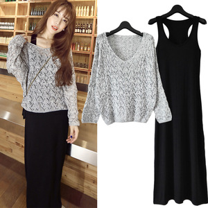 Suéter de Lujo con Capucha, Tejido Largo y Estampado, Suéteres Casuales de Invierno para Dama/Mujer, Venta al Por Mayor - Product Image 6
