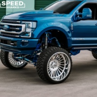 Jantes en aluminium forgé Super Single à profil profond 24x10 24x12 24x14 8x170 8x180 8x6.5 8x165.1, ajustement personnalisé pour Ford F250 F350