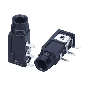 Wintai-Tech China Manufacturers PJ-65302C Mono Jack In Stereo Socket Audio Input Socket 6.35 Jack Connector