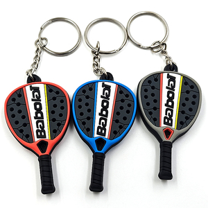 Llaveros hechos 3D Llavero con impresión de logotipo personalizado Regalos promocionales Llavero de goma de PVC suave Llaveros - Product Image 1