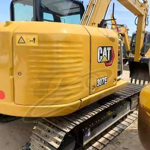 Excavadora CATERPILLAR 307E, Miniexcavadora CAT 307.5, Excavadora de Orugas con Cabina de 7 Toneladas, Excavadora Usada en Stock para la Venta - Product Image 5