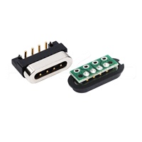 Hytepro Mini-universel 4 Pogo Pin Magnetic Pcb Connector 12v Power Plug