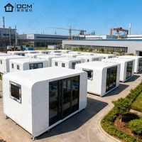 Maisons préfabriquées Cammi House Triple Freight Saved, capsules spatiales préfabriquées, mini-maisons, villas, cabines modulaires préfabriquées pour hôtels et camping
