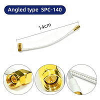 Câble RF ZPLASER SMA&SMB 14cm 18cm, tête de découpe laser à fibre optique par induction, capteur capacitif, connecteur haute fréquence, câble TTW