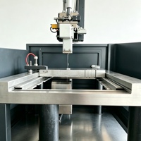 Nouvelle machine de découpe à fil CNC automatique haute précision avec PLC et moteur pour l'usinage de moules et matrices
