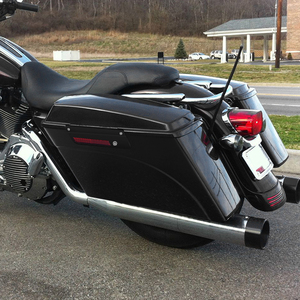 กระเป๋าข้างมอเตอร์ไซค์ ABS สีดำคุณภาพสูง สำหรับ Harley Touring Road Glide Street Glide ปี 1993-2013 - Product Image 2