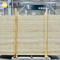 Carreaux de travertin beige naturel, découpe sur mesure, revêtement de sol et de mur en pierre pour projets intérieurs et extérieurs