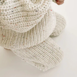 Organic Cotton Chunky <strong>Newborn</strong> Baby Girl Boy <strong>Knitted</strong> Sweaters <strong>Cardigan</strong> for 6-12 Months Babies - Product Image 4