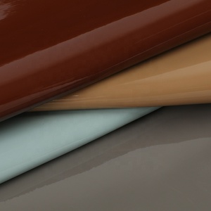 0.7mm Smooth Patent <strong>PU</strong> <strong>Leather</strong> Wrinkle Free <strong>PU</strong> Patent <strong>Leather</strong> Fabric for Bags Shoes - Product Image 4
