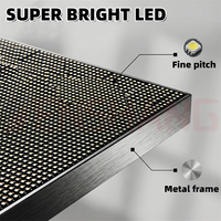 Module LED électronique double face, panneau d'affichage numérique, écran LED carré pour centre commercial, hôtel, magasin, publicité