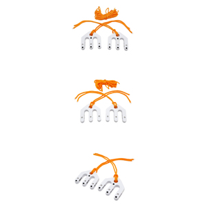 Palan à poulie léger et portable avec double roue et mousqueton pour le levage d'équipements extérieurs et la suspension d'engins - Product Image 4