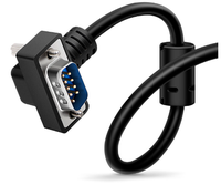 Arnés de cables Fabricantes DB9 Cable personalizado Fábrica directa RS232 Cable serie con conectores moldeados OEM disponible