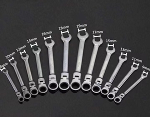 6-32mm Flexible Ratchet <strong>Wrench</strong> Open End <strong>Combination</strong> Ratchet <strong>Wrench</strong> <strong>Set</strong> for Repair Tools - Product Image 6