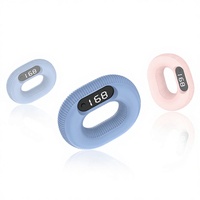 Poignée de musculation électronique en silicone réglable avec écran LED et compteur numérique, entraîneur de force musculaire portable