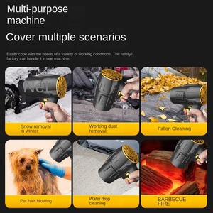 Máy thổi khí công nghiệp dùng pin lithium sạc lại công suất cao, kiểu tuabin ống dẫn, dùng để thổi nước rửa xe mạnh mẽ và thổi bụi. - Product Image 3