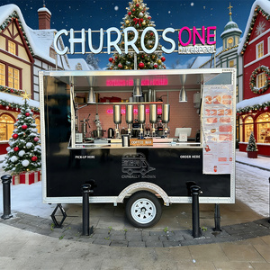 Remorque à pizza certifiée CE DOT, équipement complet pour four à bois, barbecue, hot-dogs, restauration rapide, vente ambulante, cuisine mobile - Product Image 3