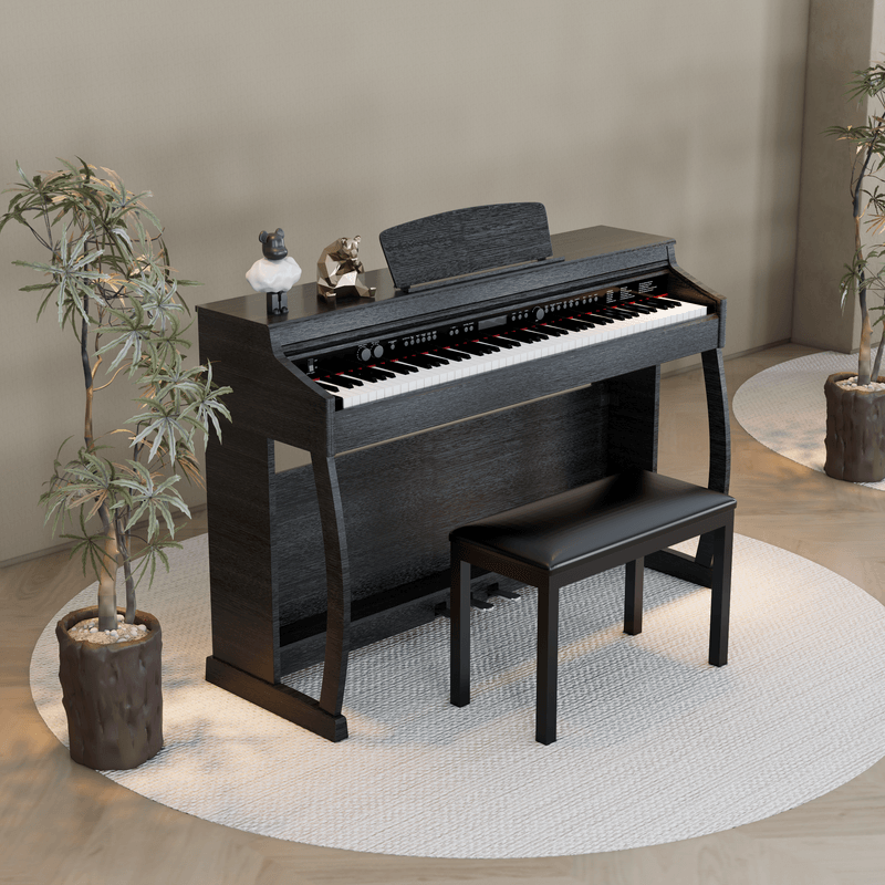 Taburete doble negro