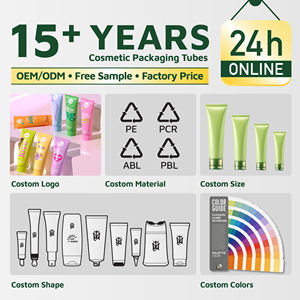 Tube de crème BB/<span class=keywords><strong>CC</strong></span> noire mate de luxe |   Emballage en plastique souple PP+PE personnalisé pour masque facial cosmétique de soin de la peau, écran solaire 100 ml - Product Image 6