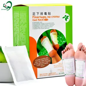 Plester Detoks Kaki Herbal Alami Menghilangkan Racun Bantalan Relaks Kaki untuk Mempromosikan Tidur Penurunan Berat Badan Pembersihan Mendalam Pied Slimming