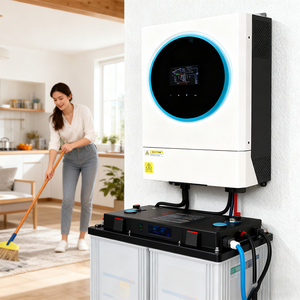 Système solaire photovoltaïque 4200W 24V AC, 4,2KW, on/off grid pour maison - Product Image 1