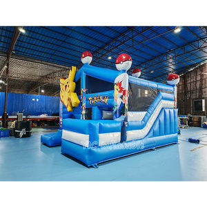 Venta al por mayor Frozen Theme Inflable Bouncer Jumping Castle con tobogán Inflable Giant Bouncer House Combo para Renta - Product Image 2