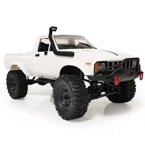 WPL C-24-1 Rc روك رافعة شاحنة خفيفة لنقل السلع 1/16th 2.4G 4X4 RTR Rc تسلق على الطرق الوعرة نماذج من الشاحنات