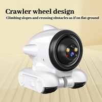 Caméra rotative à 360 ° de sécurité Wifi Offres Spéciales de longue durée Moniteurs intelligents Robot mobile pour animaux de compagnie avec notification d'alarme de sécurité