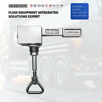 Vanne de coupure en acier moulé à levier manuel GY675B avec liaison par câble en acier -40 à 70°C pour accessoires de camion-citerne à carburant