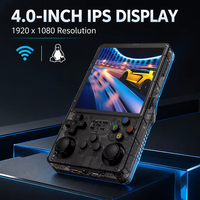 Console de jeu portable 5 pouces, 64 Go, 20000 jeux intégrés, sortie TV, Type C, console rétro portable pour les fêtes en famille