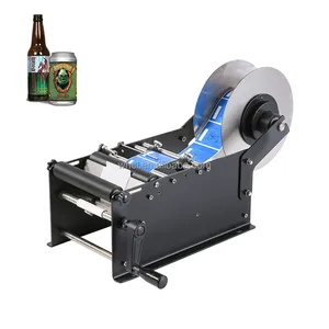 Cheap Small Manual Hand-operated Round Plastic Round Bottle Sticker Labeling Machine