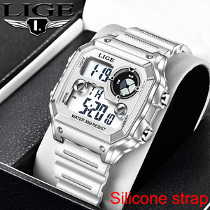 <span class=keywords><strong>Reloj</strong></span> Deportivo Digital <span class=keywords><strong>LIGE</strong></span> <span class=keywords><strong>2022</strong></span> para Hombre, Relojes de Buceo Creativos, <span class=keywords><strong>Reloj</strong></span> de Pulsera de Acero Inoxidable, Relojes Despertador, <span class=keywords><strong>Reloj</strong></span> Masculino - Product Image 4