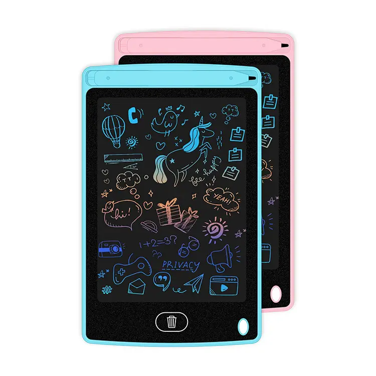 Mode forme jouet Lcd écriture tablette 8.5 pouces E-note Pad avec batterie longue durée bloc-notes sans papier pour les enfants