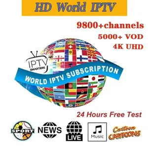 STB IPTV Full HD Test gratuit Canada États-Unis Royaume-Uni Pays-Bas Allemand Pologne Asie Vietnam Corée Japon M3U Smart IP TV Box