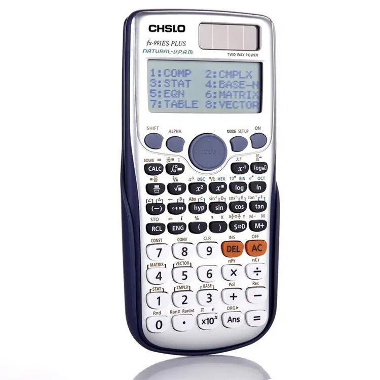 Dual power solar accounting exam financial exam student function calculator 417 functions electronic scientific calculator