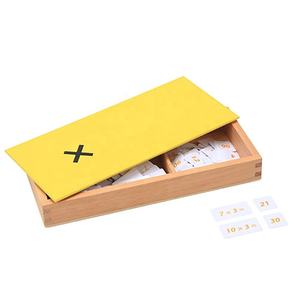 Jouets éducatifs en bois Montessori pour enfants, boîte de division, boîte d'arithmétique mentale, boîte de somme - Product Image 3