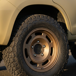 Jantes en alliage forgé bronze à déport profond pour tout-terrain, style acier Dakar Rally, <span class=keywords><strong>15</strong></span>-24 <span class=keywords><strong>pouces</strong></span>, 5x139.7/6x139.7, compatibles 4x4 SUV Pick-up - Product Image 6