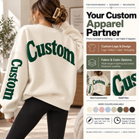 Sweat-shirt personnalisé avec logo, chaud et populaire, sans fil, pour femme