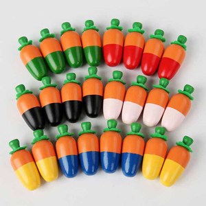 Divertente ravanello di colore del fungo memoria gioco di scacchi tirare ravanello bambini illuminazione in legno educazione precoce giocattoli Puzzle di legno scacchi - Product Image 5