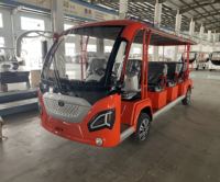 Bus Touristique Électrique Chinois à Batterie 8 à 14 Places pour Passagers, Véhicule de Ville, Navette Touristique, Mini Bus Électrique à Vendre