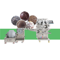 Machine automatique de fabrication de boules d'énergie nouvelle génération YC-168, 20-120 pièces/min, poids 10-180g, acier inoxydable 304, écran tactile PLC, 220V