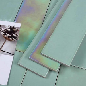 Carreaux de céramique de surface brillante de la <span class=keywords><strong>série</strong></span> arc-en-ciel de Nishang 65x265mm pour les lieux commerciaux, la chambre, etc. Décoration murale intérieure - Product Image 4