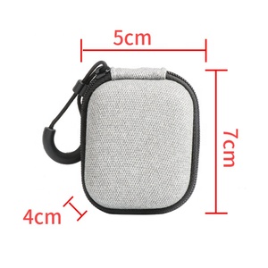 Nhà máy trực tiếp lưu trữ nhỏ EVA zippered trường hợp, nhựa EVA Earbud xách tay du lịch mini Box Trường hợp/ - Product Image 4