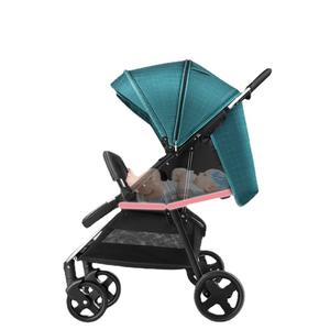 Poussette pour bébé jumeau en alliage d'aluminium léger pour deux enfants peut être utilisé pour s'asseoir ou s'allonger - Product Image 5