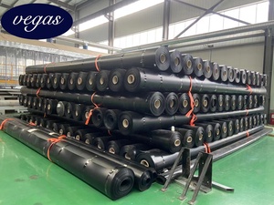 HDPE Teichfolie/Dammfolie/Bewässerungskanal-Folie Geomembran Teichfolie 0,5mm 0,75mm Anti-Versickerungsfolie Wasserdichte Folie Schwarz - Product Image 6